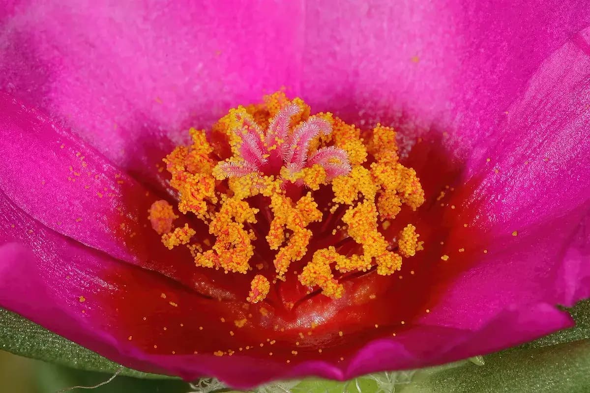 Portulaca de flor — foto real