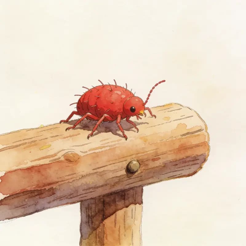 Ácaro rojo del gallinero