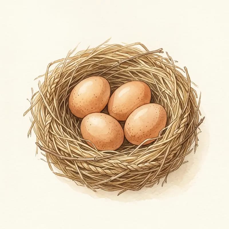 Huevos de Orpington Leonada