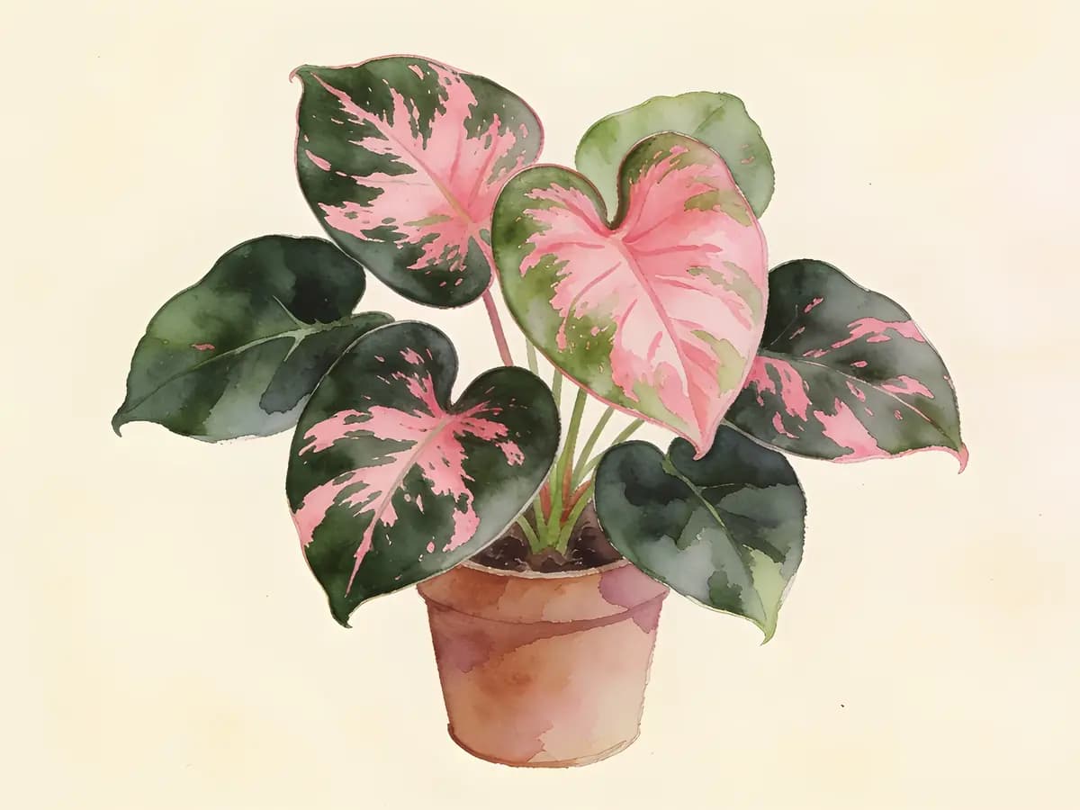 Filodendro Pink Princess