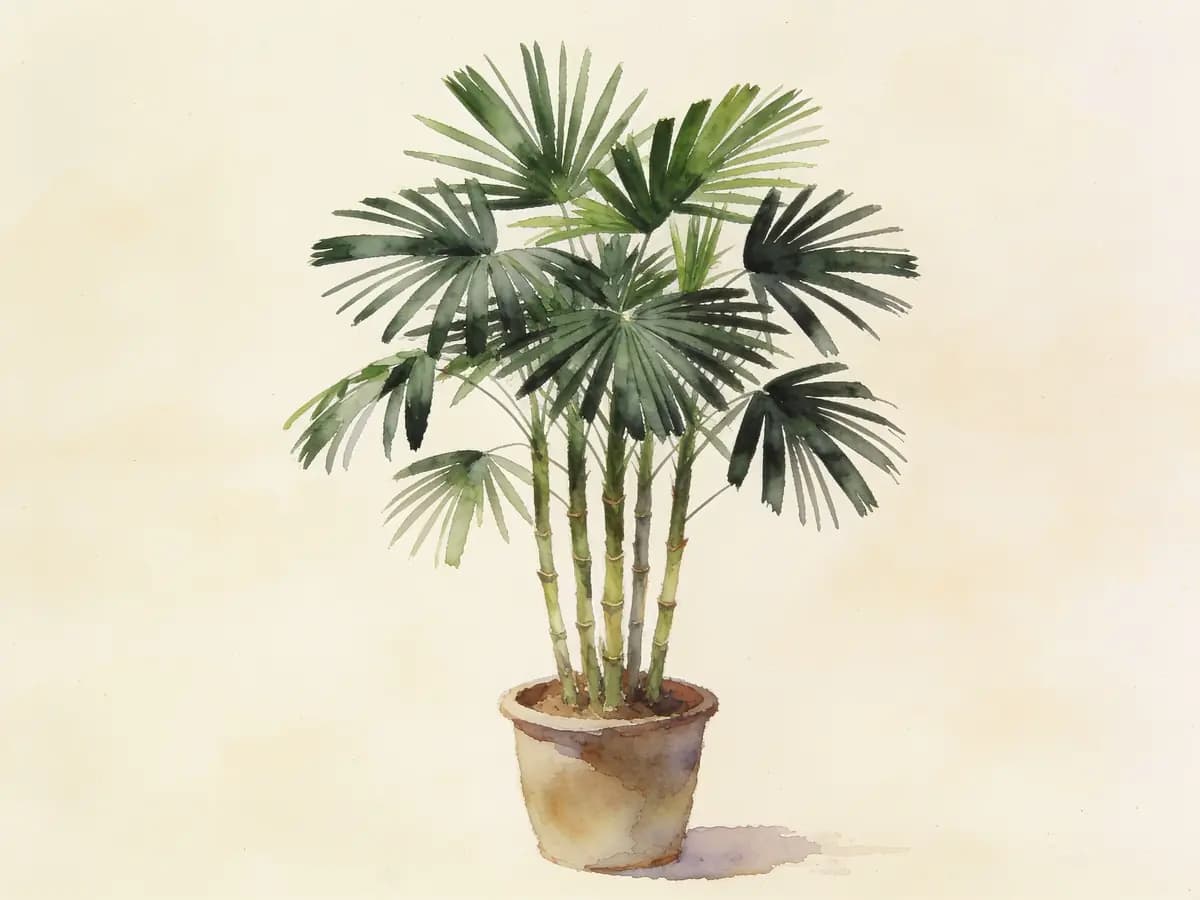 Palmera Rhapis (dama)