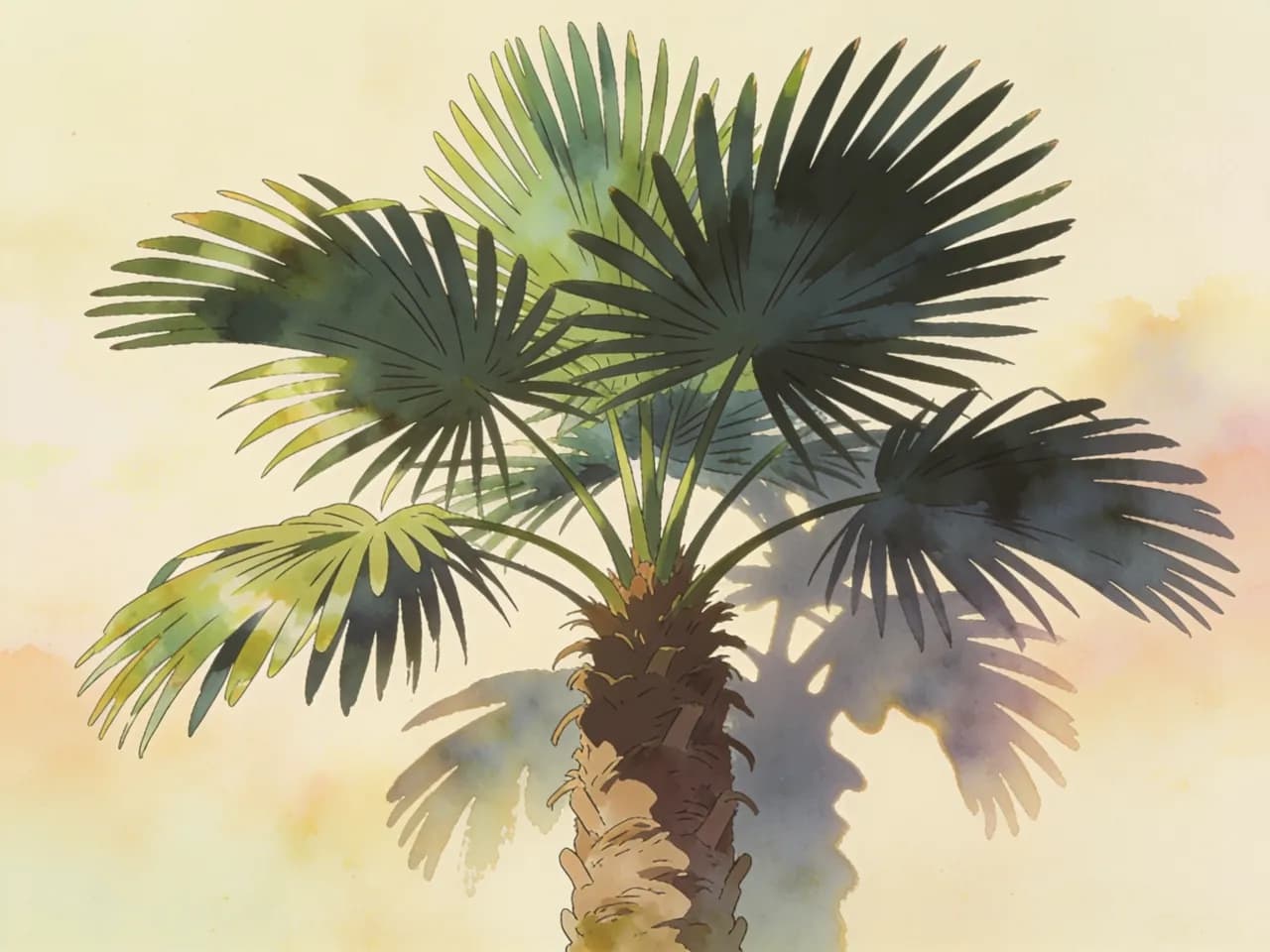 Palmera excelsa