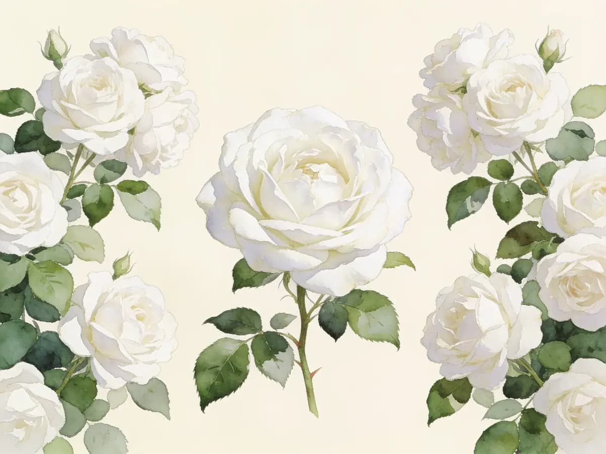 Rosal Iceberg (floribunda)