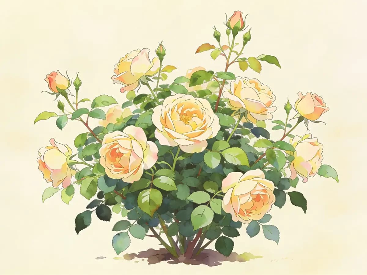 Rosal inglés Graham Thomas