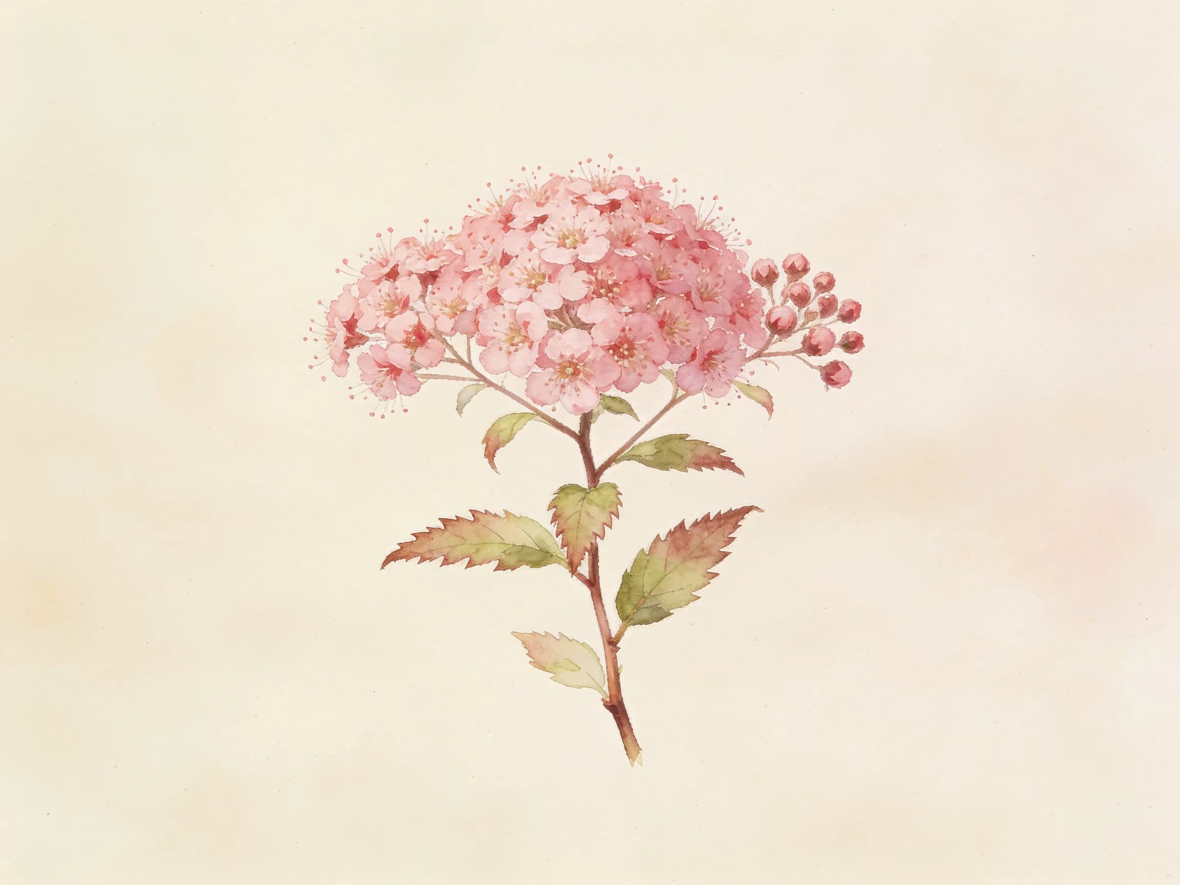 Espirea japonesa