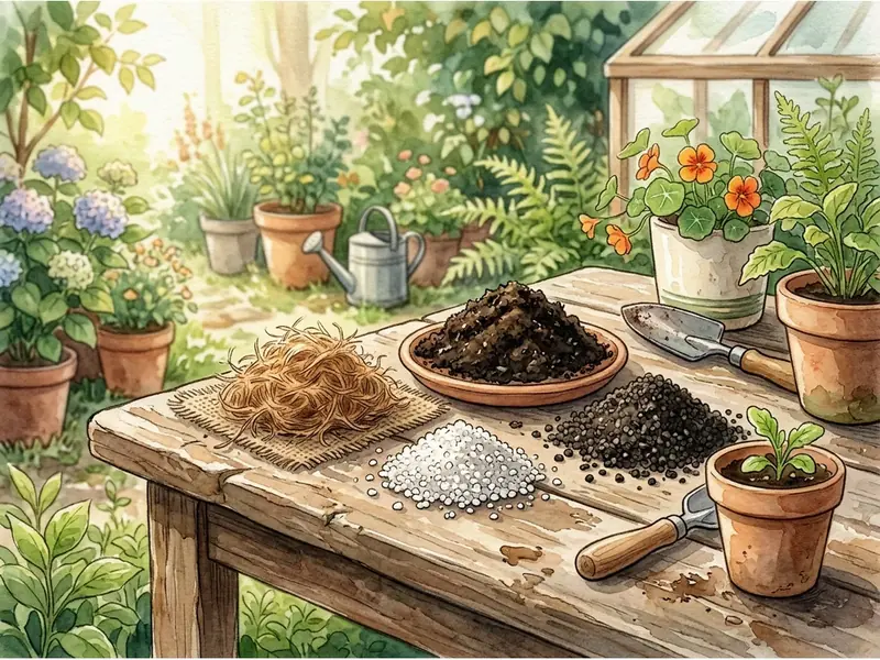 Los ingredientes del buen sustrato